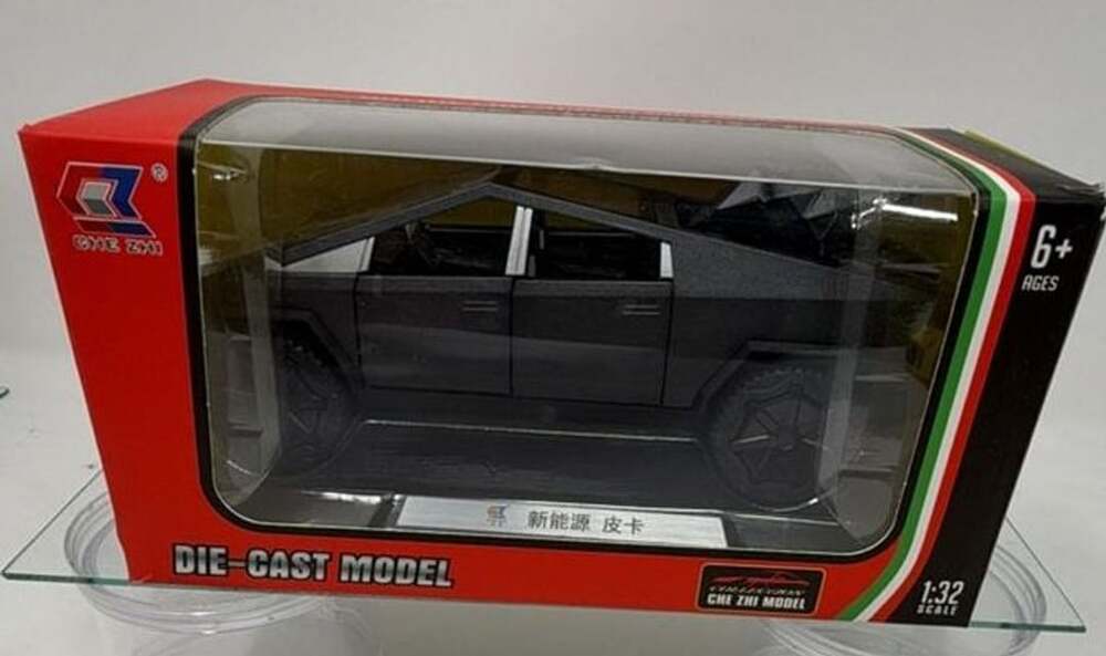 Che Zhi Tesla Cybertruck 1:32 Black Die-Cast Model Toy